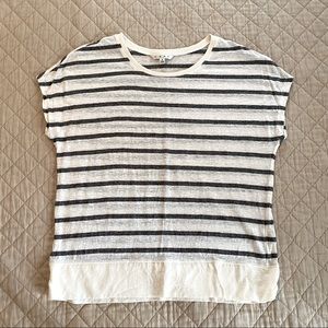 CAbi Top with Silk Hem